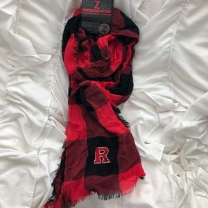 BRAND NEW Rutgers University Oversized Scarf